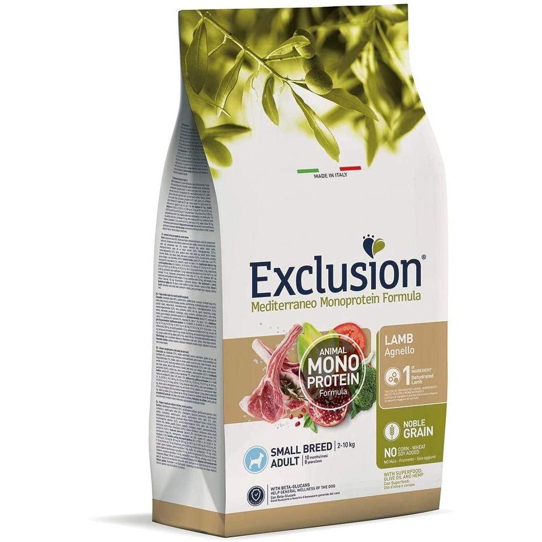 Exclusion Mediterraneo Adult Small Breed Agnello 2 kg Exclusion Mediterraneo Adult Small Breed Agnello 2 kg